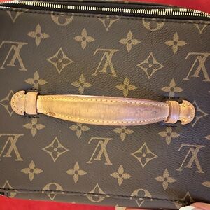 Authentic Louis Vuitton Toilet Bag W/Handle